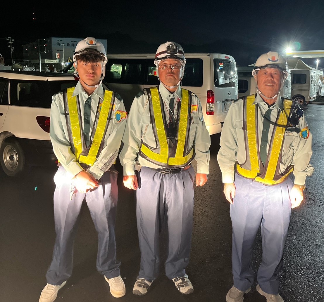 【ある日の警備日記vol.1】夜の国道1号線を守る!